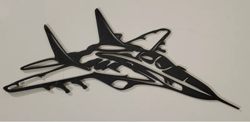 Fighter Jet Silhouette