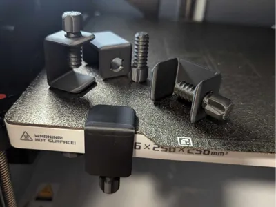 Low Profile Build Plate Clamp