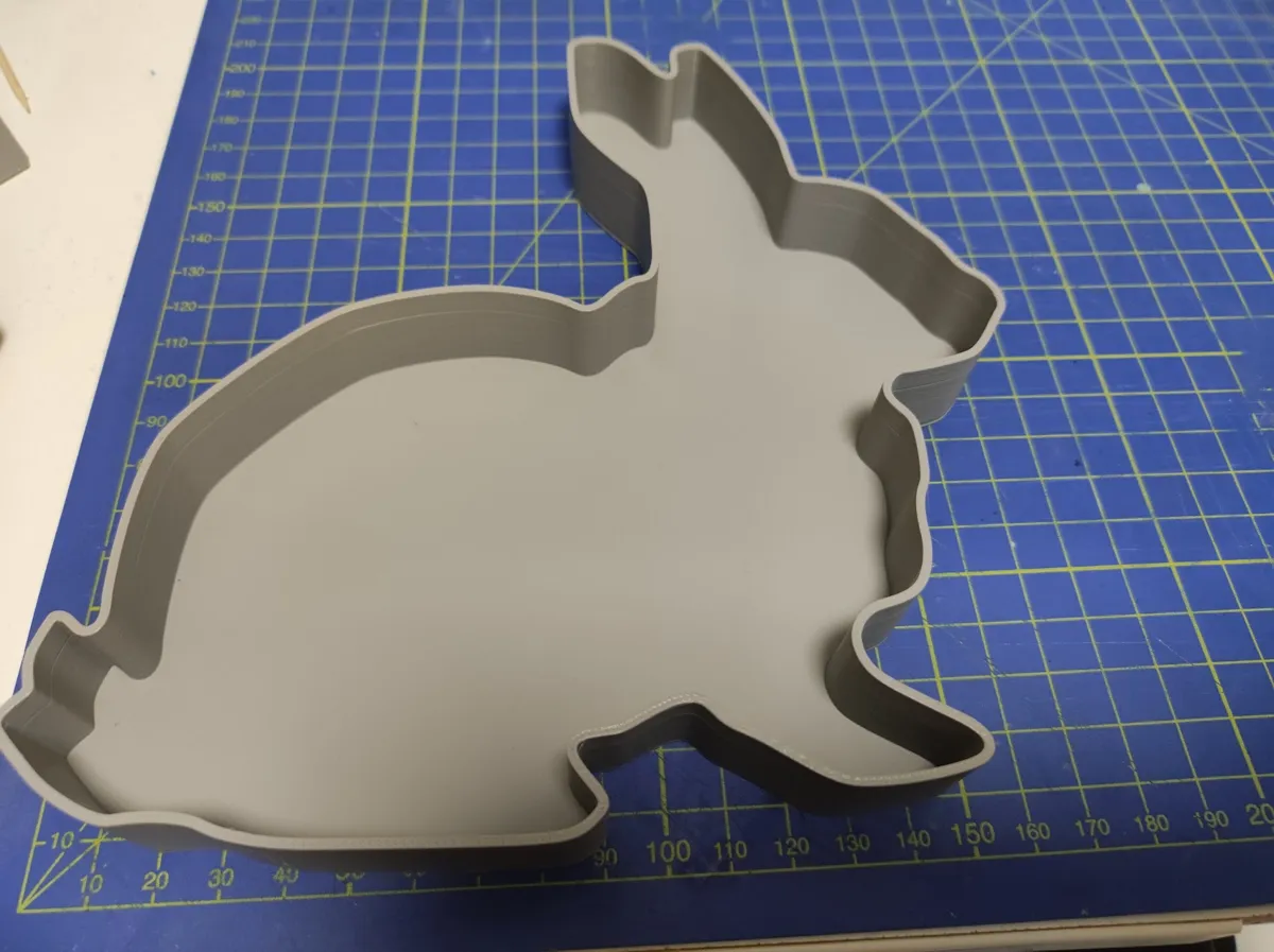 Plateau sensoriel lapin de Pâques