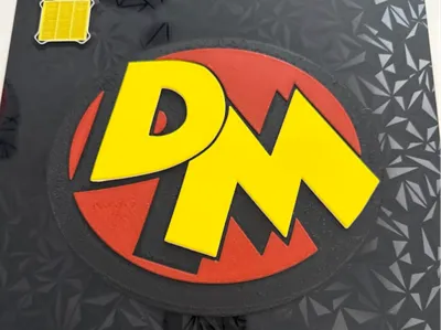 Danger Mouse logo Hueforge
