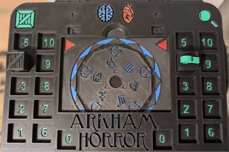Arkham Horror (LCG) Playerboard / Tracker