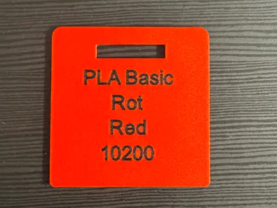 Label Holder for 4L Vtopmart Filament Box