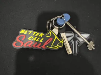 better call saul keychain/logo