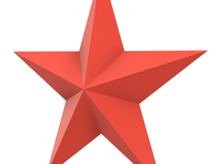 Star - 5 pcs star