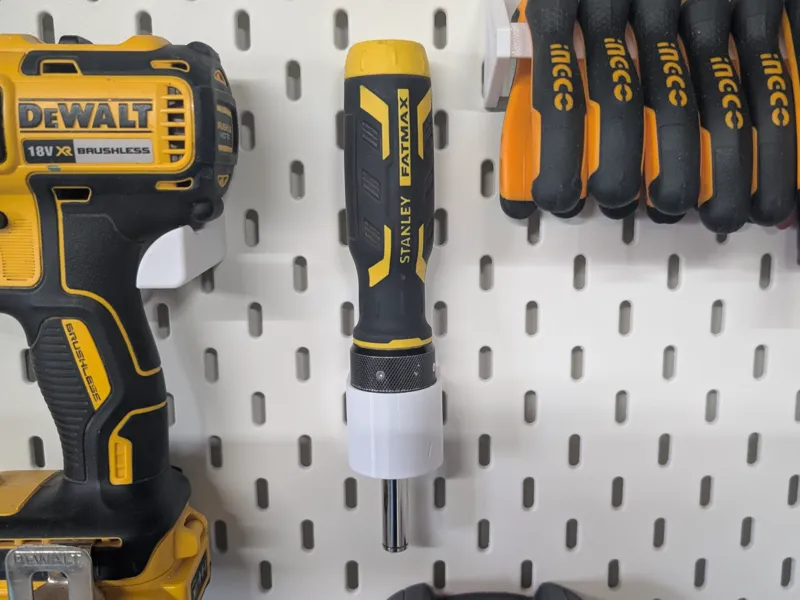 Support de tournevis Stanley Fatmax Ikea Skadis
