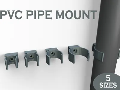 Pvc Pipe Snap Mounts