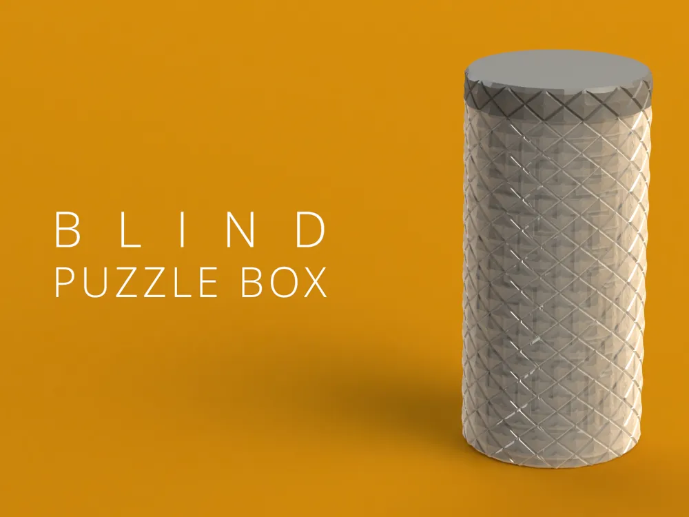 Blind Maze Puzzle Gift Box - Free 3D Print Model - MakerWorld