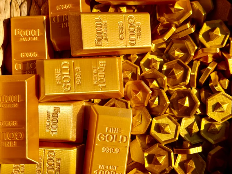 Gold Bambu Coin