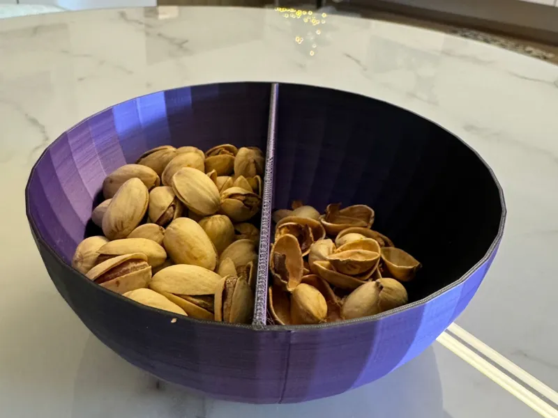 Pistachio Bowl (designish, low poly, scalable)