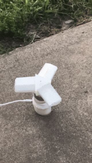 Collapsing fan 