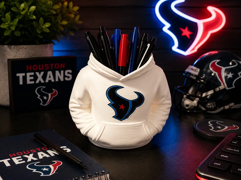 Houston Texans Hoodie Pen Holder COLOR RUSH!