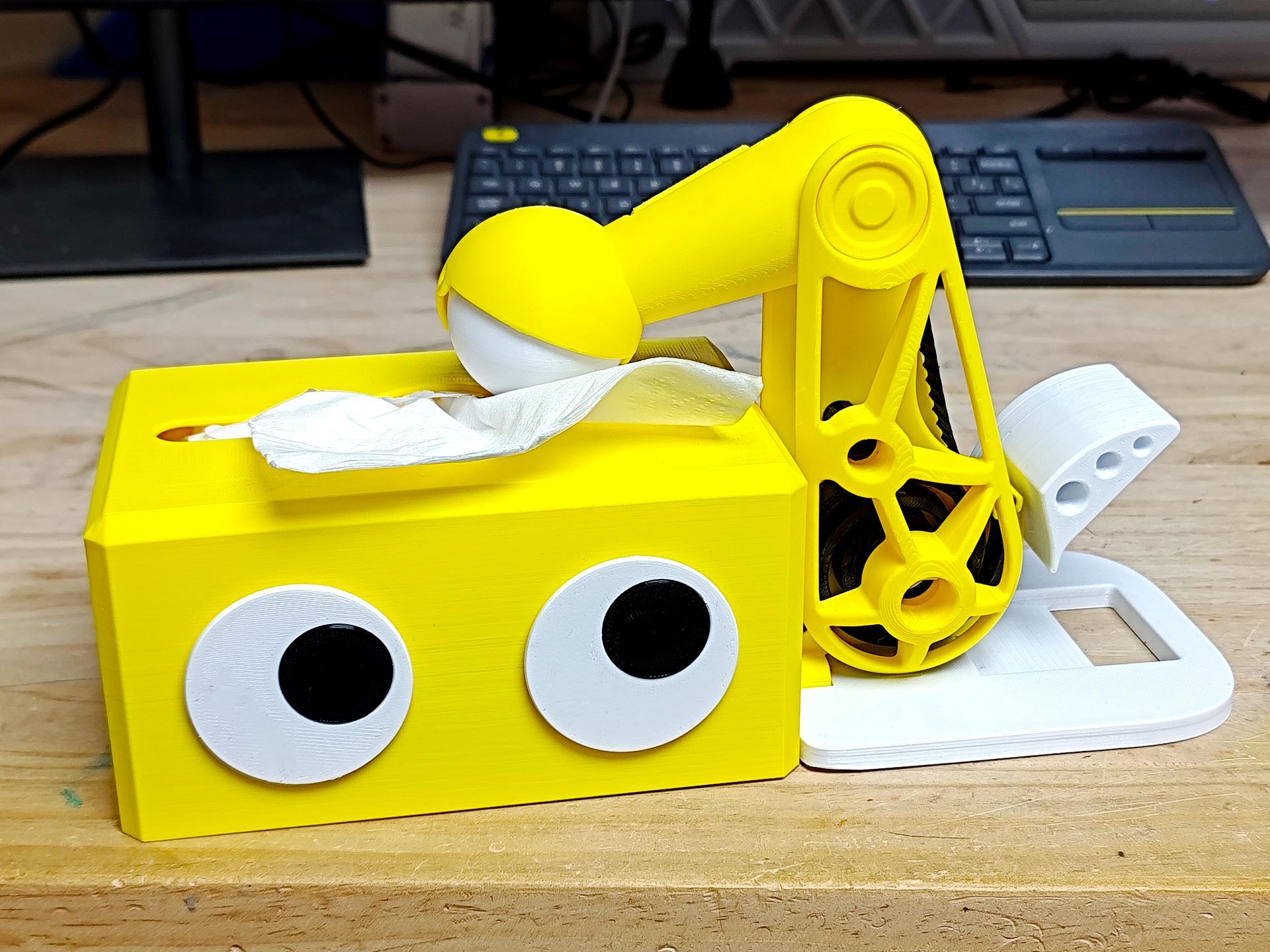 Miniatura 2 do modelo 3D 纸抽盒---主人请用纸