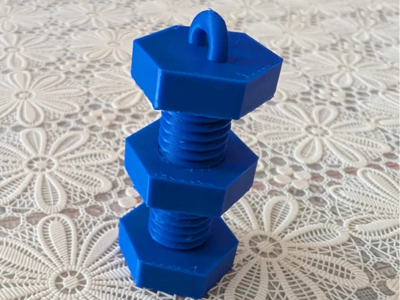 Bolt Fidget Toy Keychain