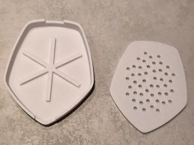 Phyllo – Self-Draining Soap Dish with Catch Tray