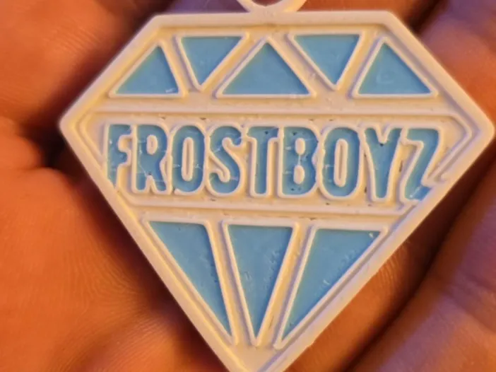 Diamond keychain
