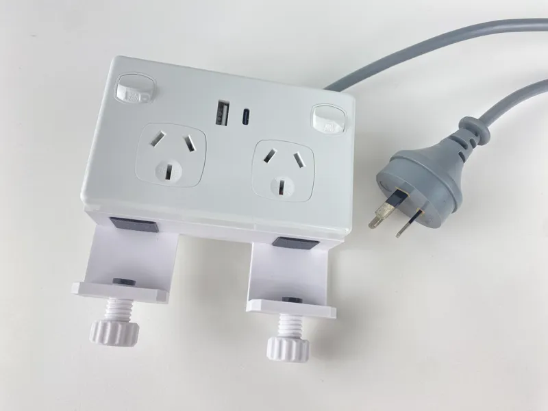 USB Power Point Mounting Block – Desk Clamp