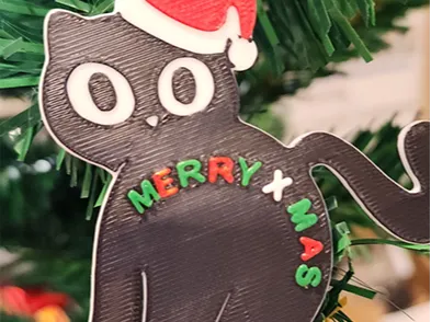 Crafty Xmas Cat