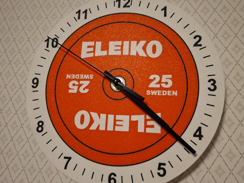 Gym inspirerad klocka ELEIKO