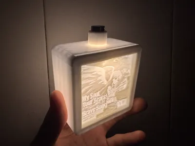 Relief Night Light (Suitable for Makerlab self-made reliefs)