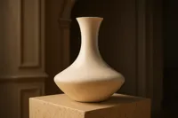 VELORA – vase japandi à décor côtelé — photo 6