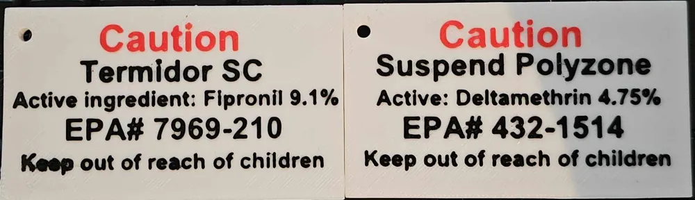 California Compliant Chem Labels - Free 3D Print Model - MakerWorld