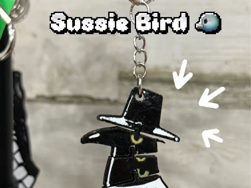 Sussie Bird Keychain – Flexi (K-Pop Demon Hunters)