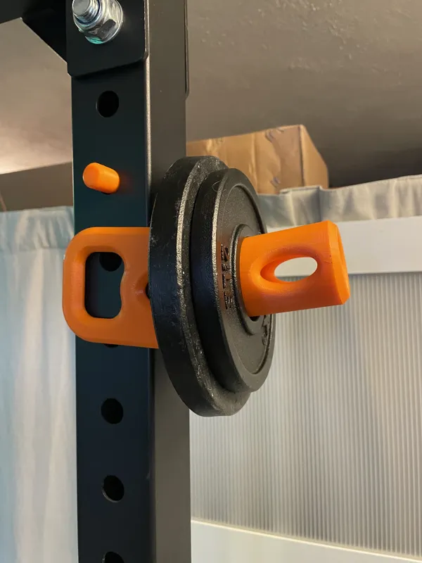 Weight Holder - Power Rack Attachment