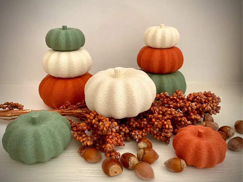 Pumpkin decoration (Stackable) 