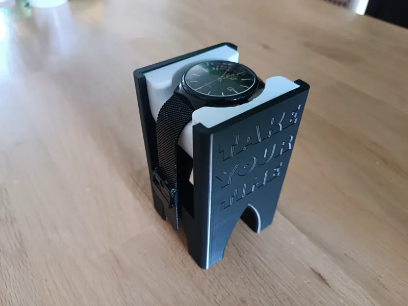 Removable watch stand