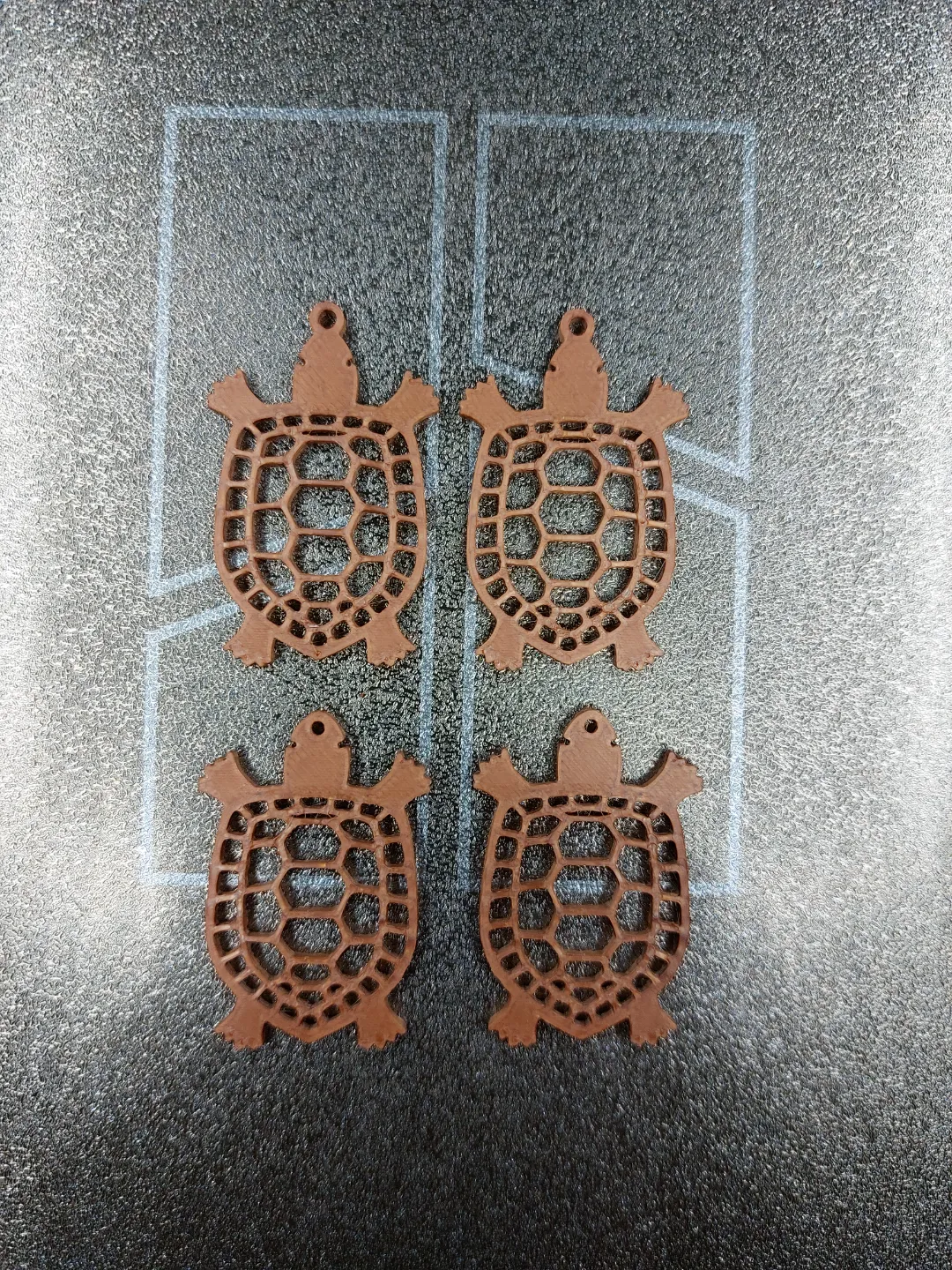 Boucles d'oreille tortue view 2