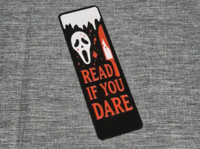 Read if you dare - Lesezeichen Thriller Krimi