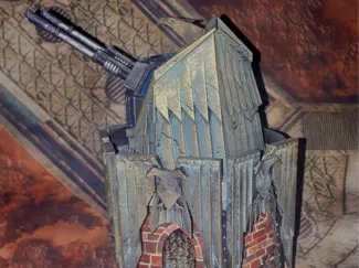 40K Inspired Imperial turret Wargaming Terrain