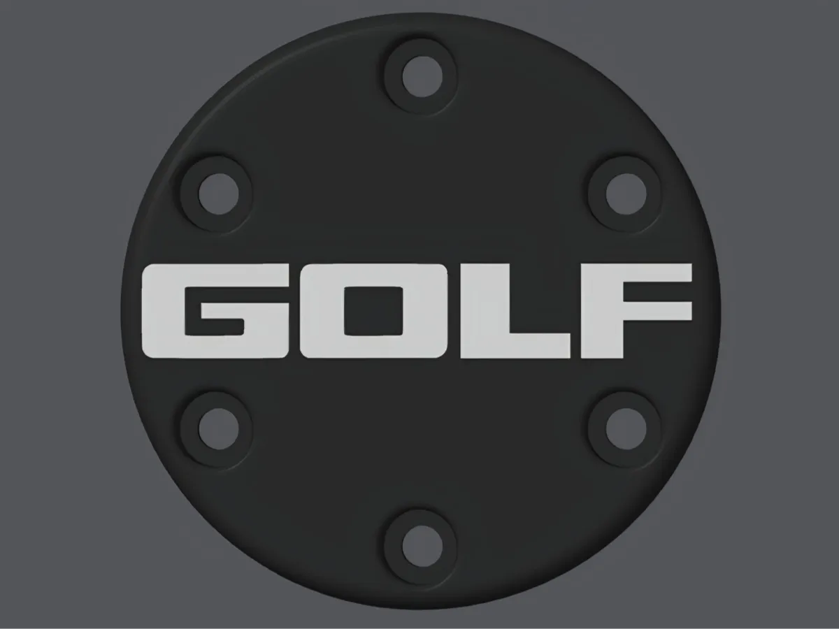 GOLF Centre cap for Logitech G29/G920/G923 - Free 3D Print Model ...