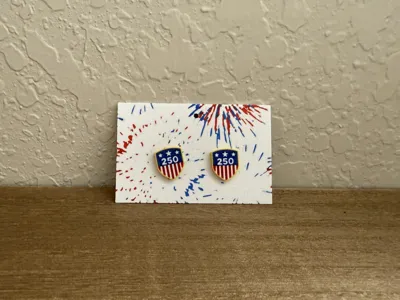 250th Patriotic Shield
