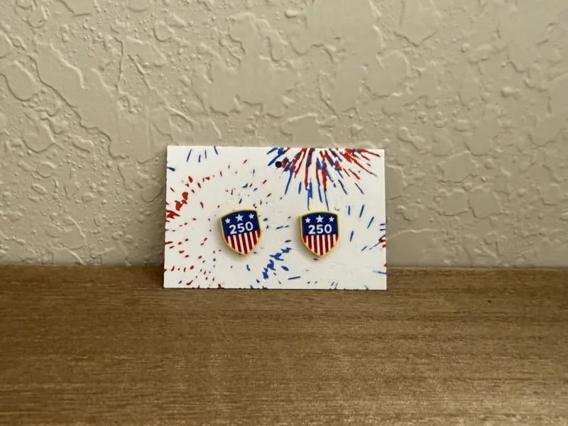 250th Patriotic Shield