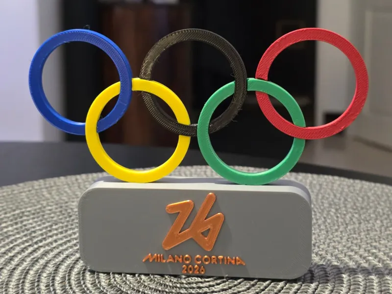 Milano Cortina 2026 Olympic Rings