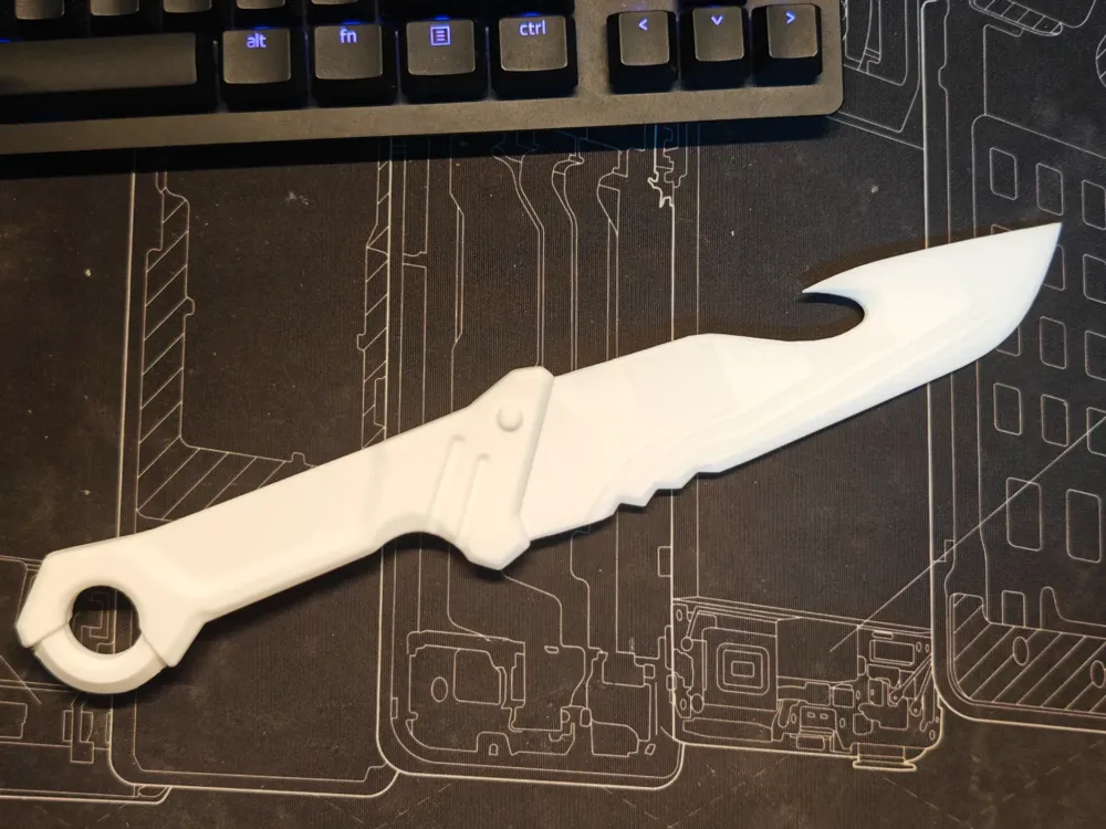 3Dプリント オーバーウォッチ・キリコ・ライフガード・クナイ - 無料3D