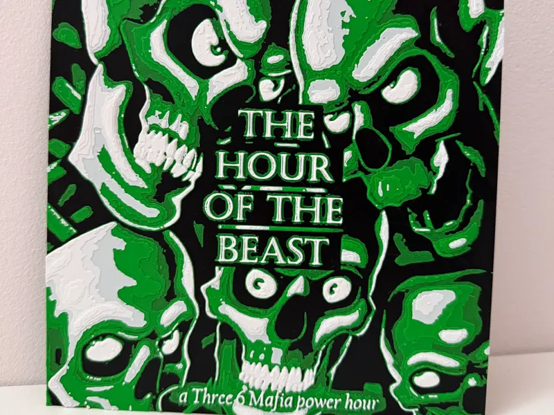 Three 6 Mafia - The Hour Of The Beast Hueforge CD