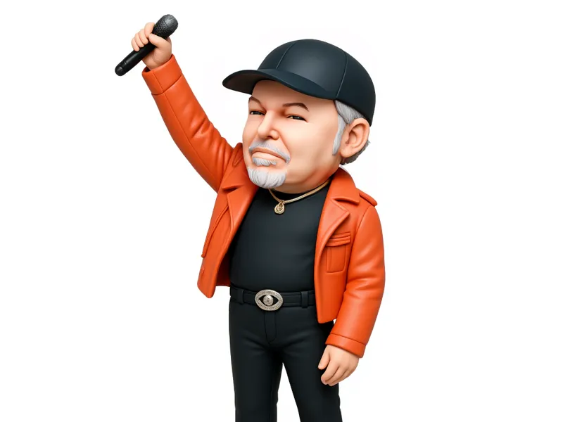 Vasco Rossi  Tribute Statuette 10 cm Easy 3D Print