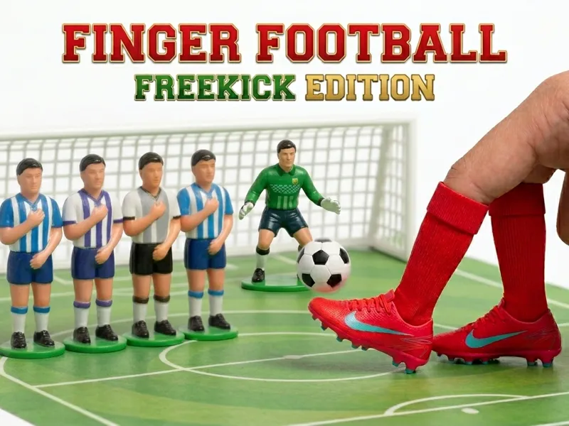 Finger Football freekick edition