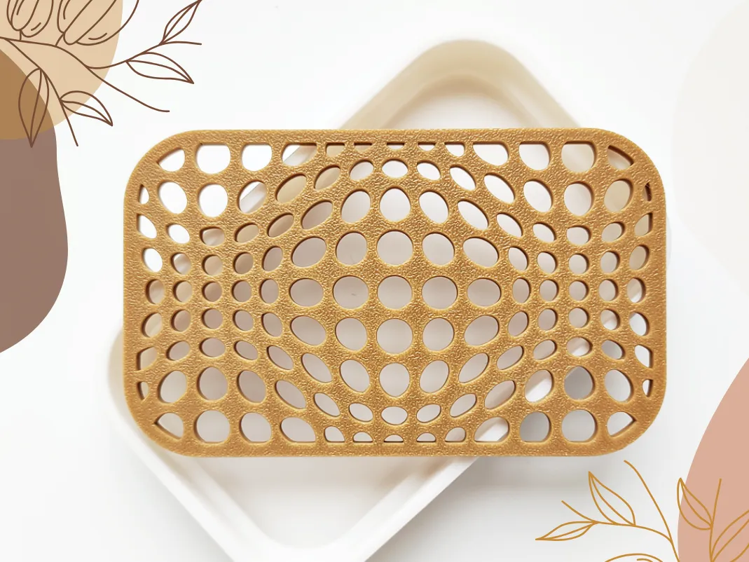 Oval Soap Dish + 4 Dish Insert view 4