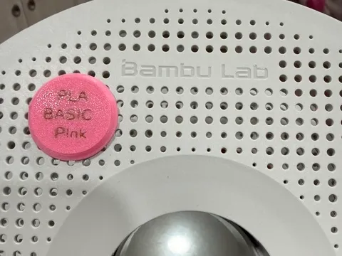 RFID感應晶片重複使用(無晶片請勿打印)-PLA(粉紅)