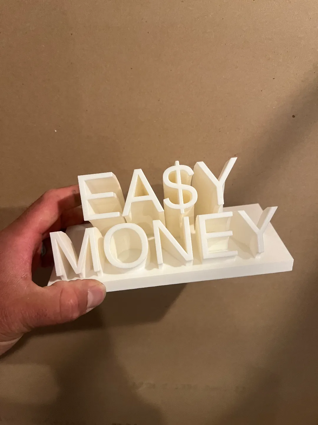 Enseigne de bureau Easy Money