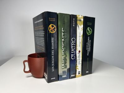 Elegant Coffee Cup Bookend