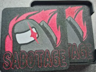 Among Us coaster Set