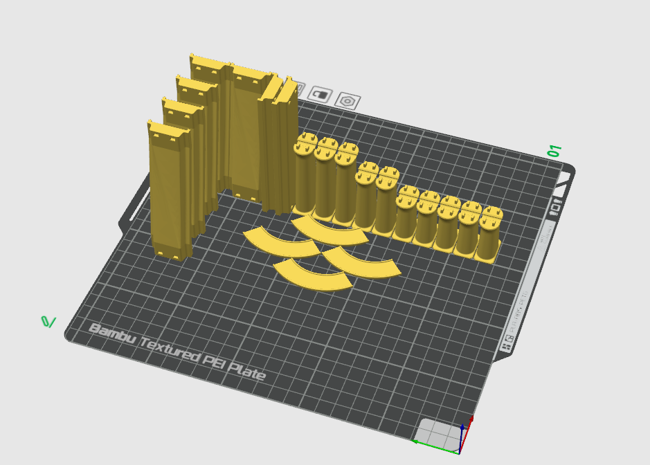 Miniatura 1 do modelo 3D 火车桥梁完全体 弯道 跳台 大合集 