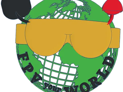 FPV Your World Logo Coin