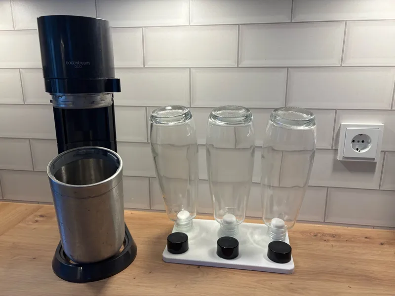 Sodastream DUO – Flaschenhalter