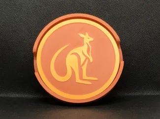 Abstract Animal Coasters