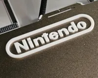 Logo Nintendo imprimé en 3D — photo 4